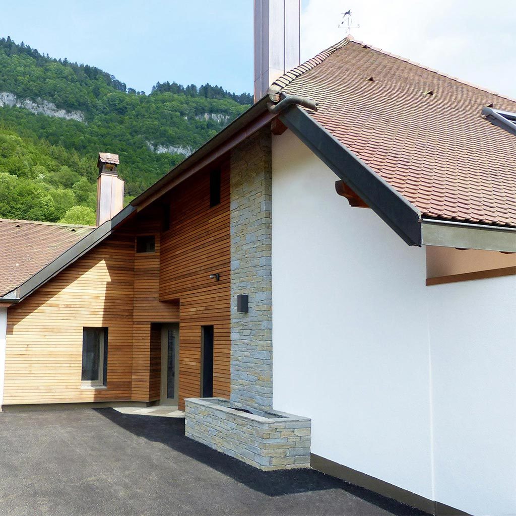 Projet architecture rénovation maison Talloires