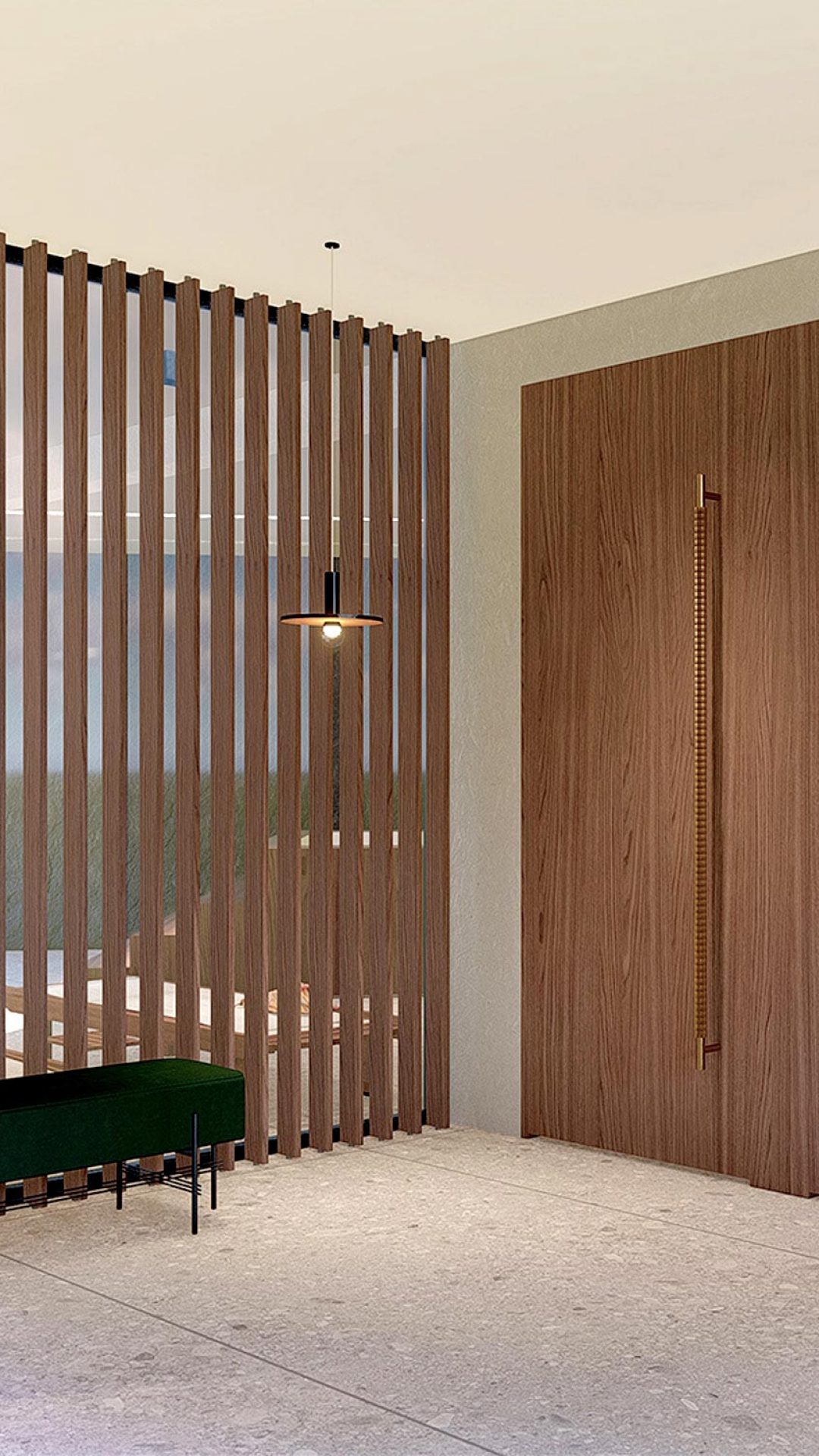 Espace d'accueil d'un spa à Seynod, projet d'architecture d'intérieur