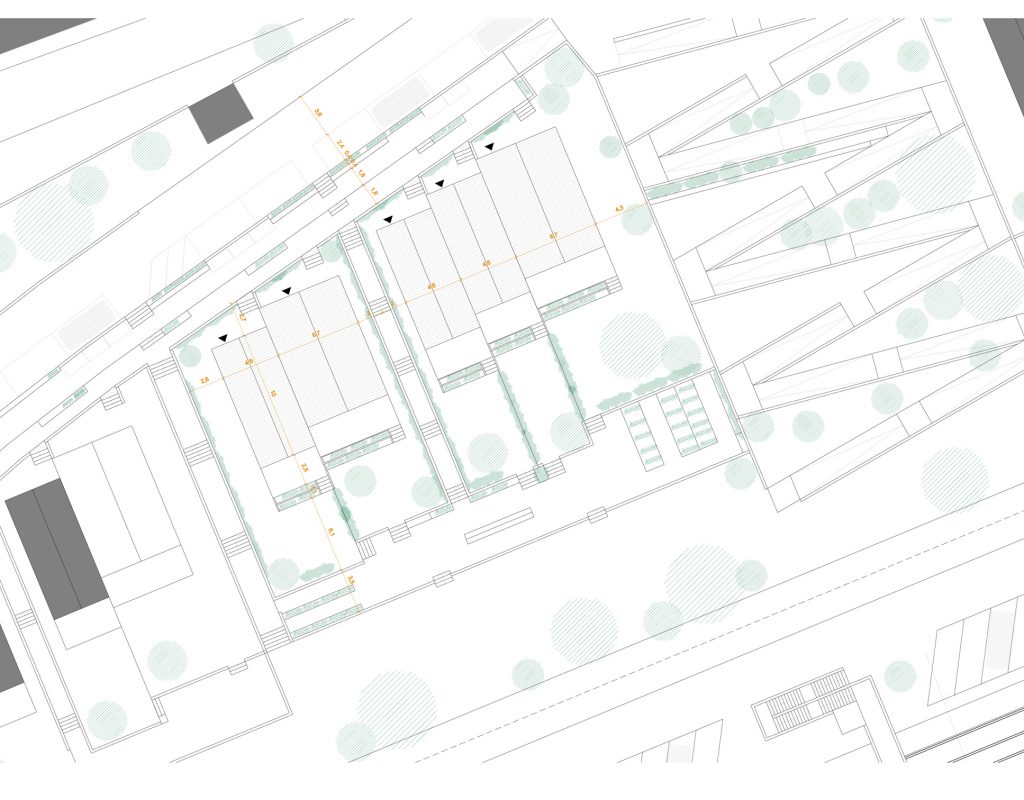 plan architecte aménagement de logement individuelle et création d'un éco quartier